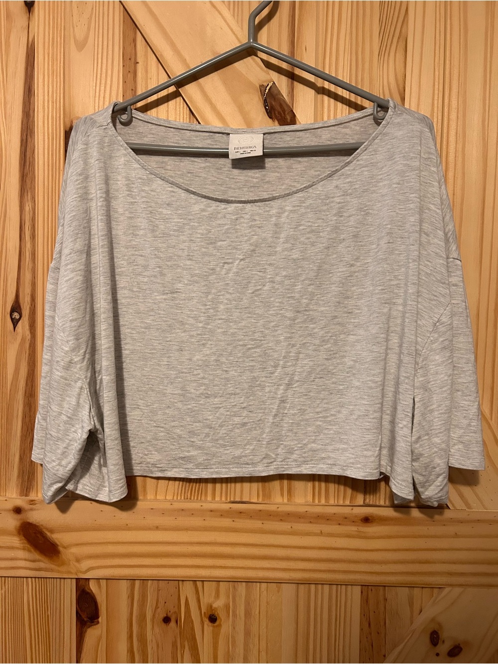 Bershka Asymmetric Short Sleeve T-shirt